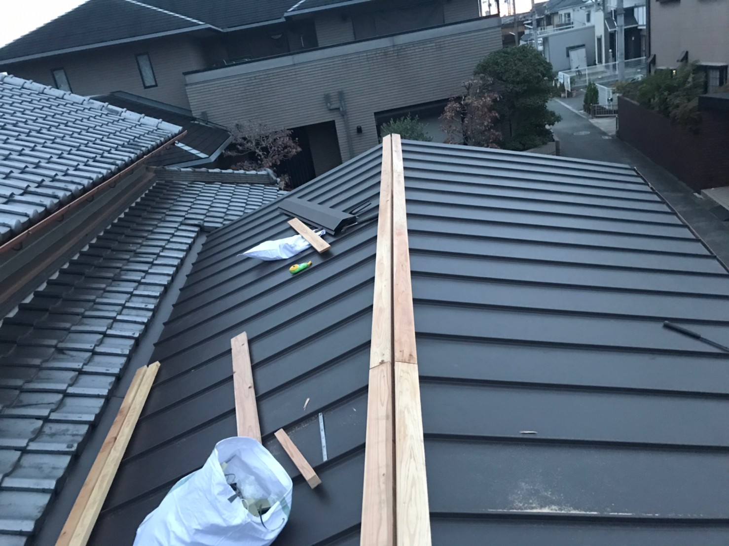 立平葺き葺き替え